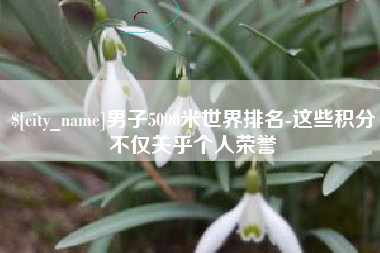 辽宁男子5000米世界排名-这些积分不仅关乎个人荣誉