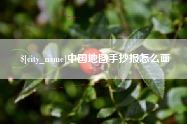 辽宁中国地图手抄报怎么画