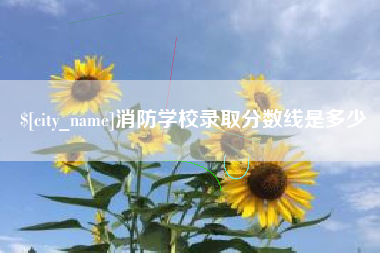 辽宁消防学校录取分数线是多少