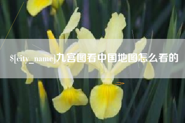 辽宁九宫图看中国地图怎么看的
