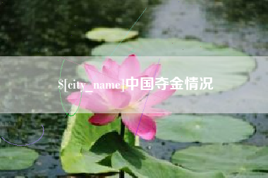 辽宁中国夺金情况