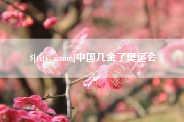 辽宁中国几金了奥运会