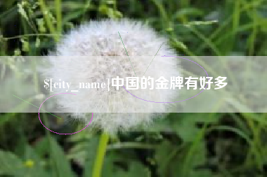 辽宁中国的金牌有好多