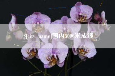 辽宁国内5000米成绩