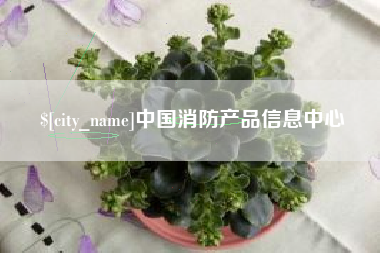辽宁中国消防产品信息中心
