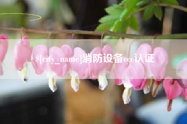 辽宁消防设备ccc认证