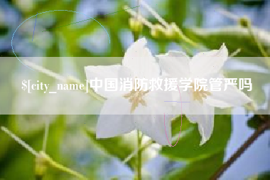 辽宁中国消防救援学院管严吗