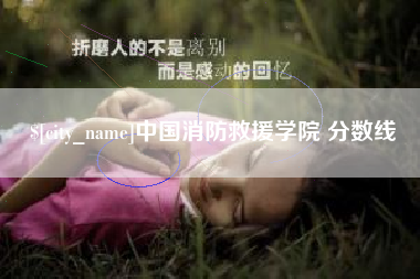辽宁中国消防救援学院 分数线