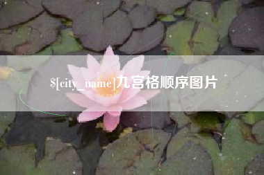 辽宁九宫格顺序图片
