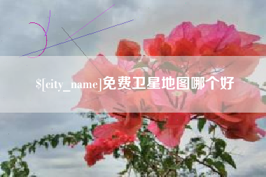 辽宁免费卫星地图哪个好