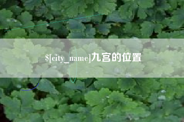 辽宁九宫的位置