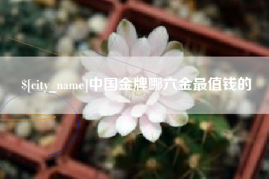 辽宁中国金牌哪六金最值钱的