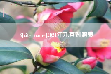 辽宁2021年九宫对照表