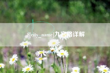 辽宁九宫格详解