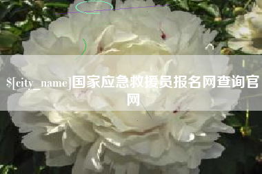 辽宁国家应急救援员报名网查询官网