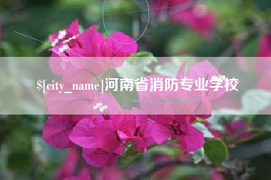 辽宁河南省消防专业学校