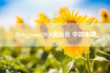 辽宁2020奥运会 中国金牌